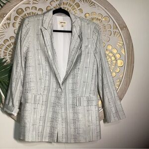 Open Edit Striped Jacket
